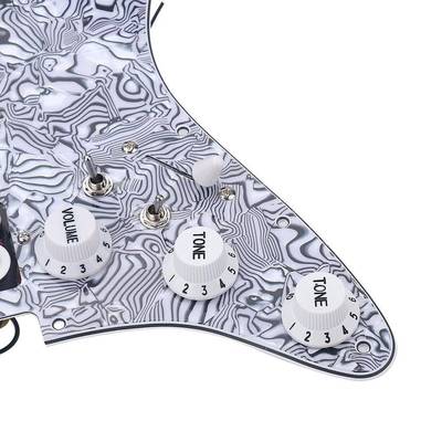 电吉他电13617路板STSQ双双护拾板器电吉单他线路总成HSH音拾音器