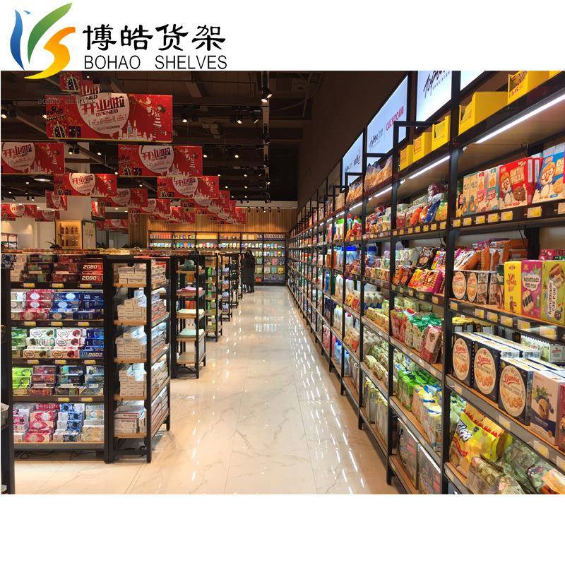 新架款超市货架钢货架精架品展示柜家居时尚实用置木物货定ZMK制