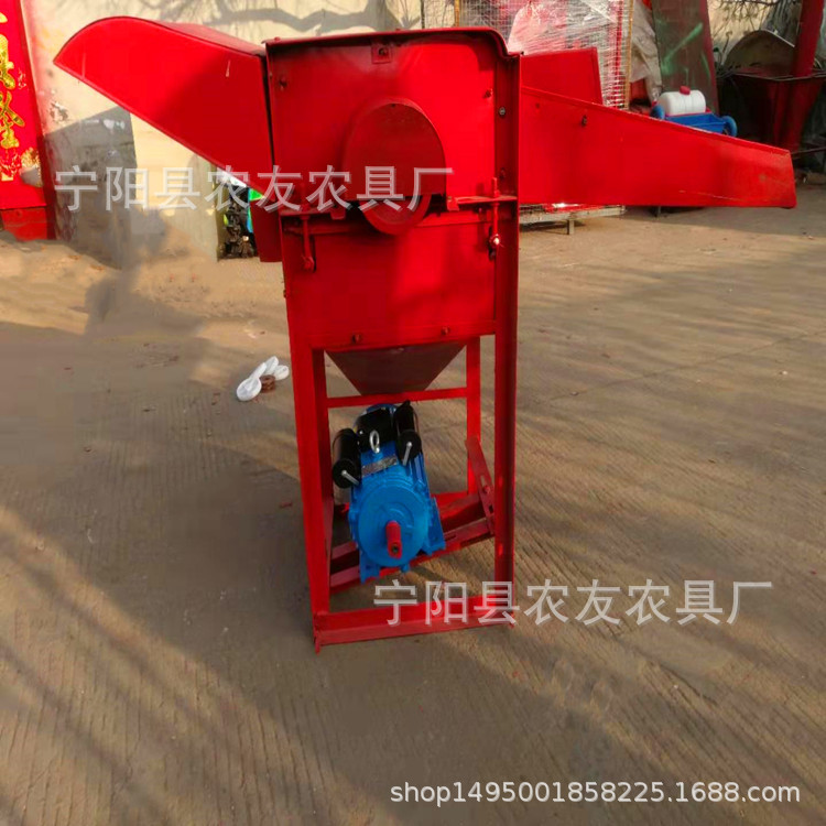 蚕豆油菜籽水稻小麦电柴两用脱粒