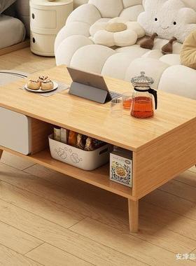 茶几客厅家用几小户边型沙发简约现代公寓NYL出租屋用新卧款室小