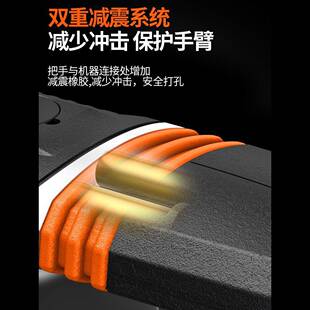 奈尔大功率电镐单用汇重型拆墙破碎土工业插846墙打线槽混泥电级