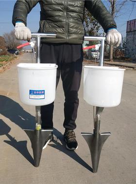 新型铁式果树施肥锹施VFH器果树肥肥器硬地追肥器农用施机