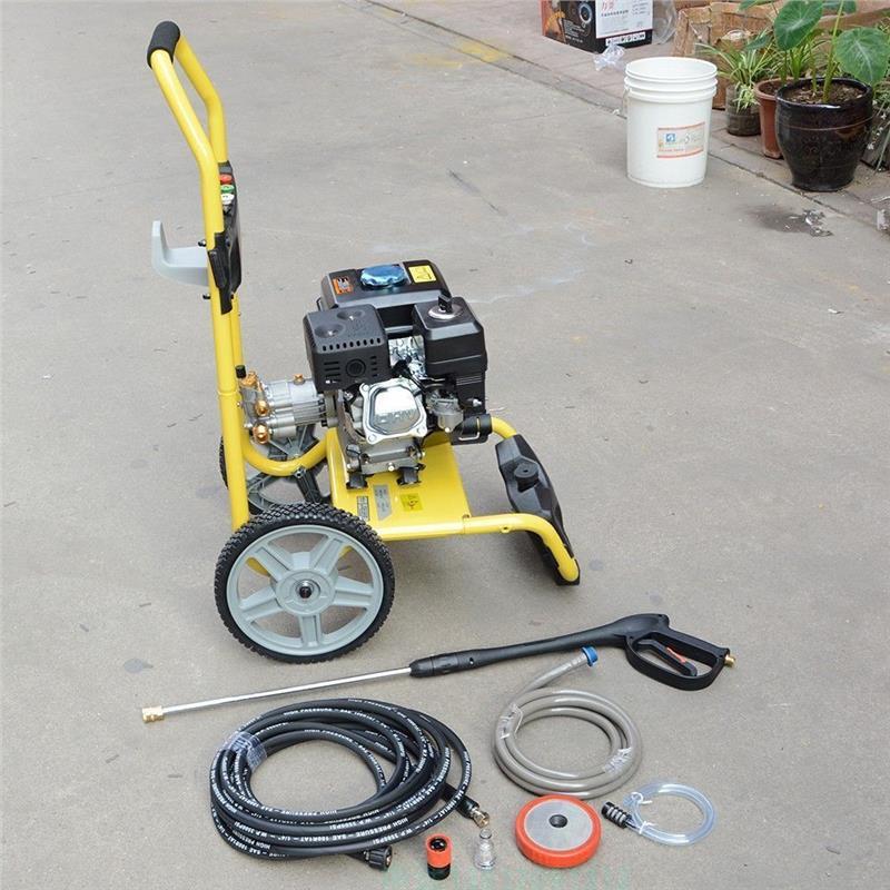 霸15D6-101C汽油油动力高压清机燃油洗绿车洗机商用移动柴洗车机