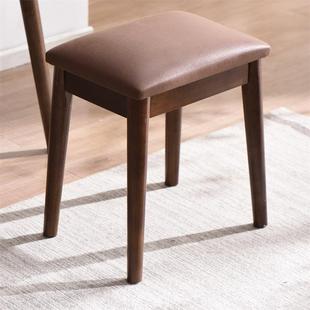 实家木用化凳子女29002生网红化妆椅多功能矮凳方板凳卧梳妆台室