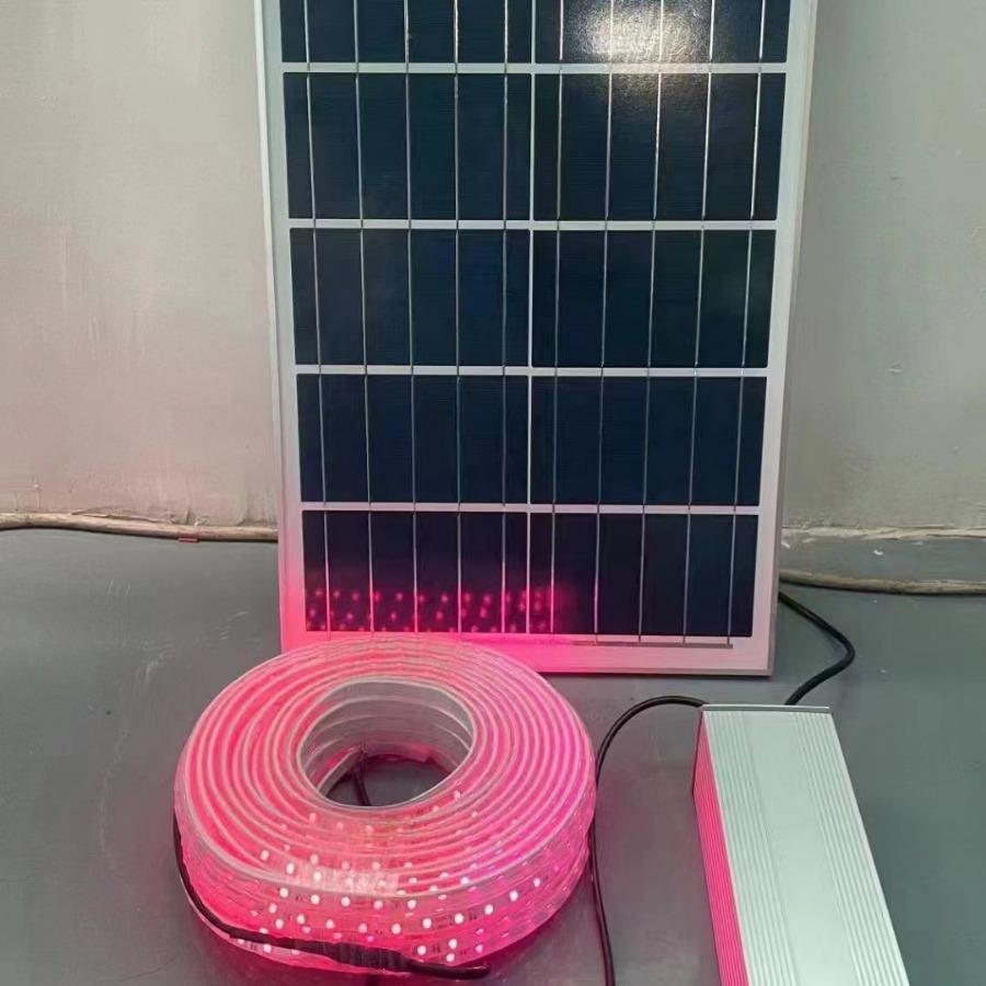 防饰水超亮led软灯条庭院氛围别园墅花装灯新带款太阳能灯带默认