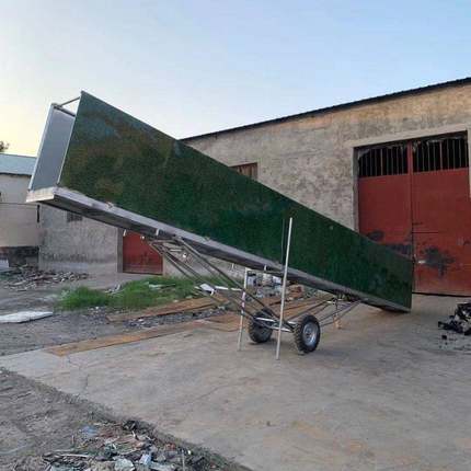 卖过道装爬梯装猪升移动BBW动猪猪可拆卸平台猪装猪降手摇电装猪