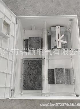 生产吉SMC林三相电表箱玻璃钢6配电箱塑钢防腐蚀电箱538*80*2WVG0