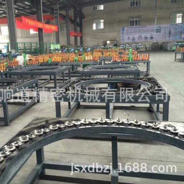 响道XD64耐磨高速编织高温管编织机56锭玻璃纤维套倍多磨编耐织机