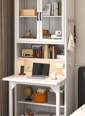 体钢制折叠书书习柜一卧室电脑写桌SZZ字桌儿童学生学书柜小户型
