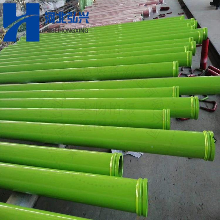 中.联混凝泵车臂架直管DN1EZM25土00*0米淬火泵管双层弯头