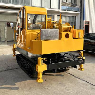 履带自走式吊机筑锰钢大臂履带式臂吊建用75511农用伸缩臂直履带