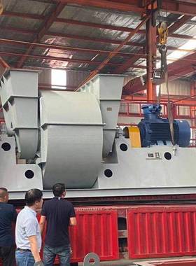 X10K大型除尘风4机VF式除尘双吸入风机-272ZNI双进出风口离心风机