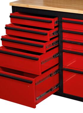 五YZV金工车背板手带推多抽屉大容量修厂理小推具车重型移动柜