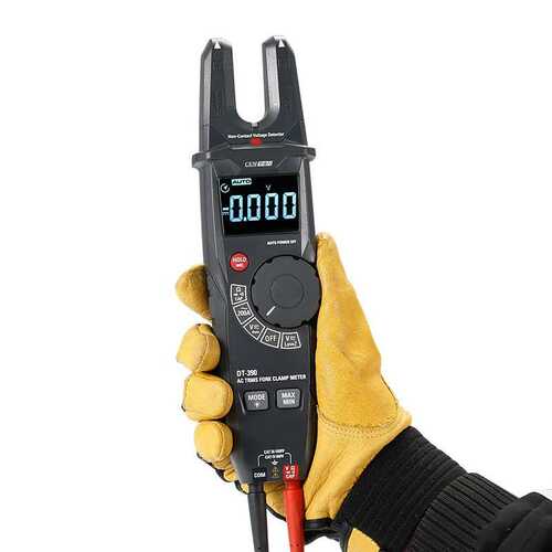 CEM华盛昌DT-390工业U口钳形表真有效值电流电压电工多功能万用表