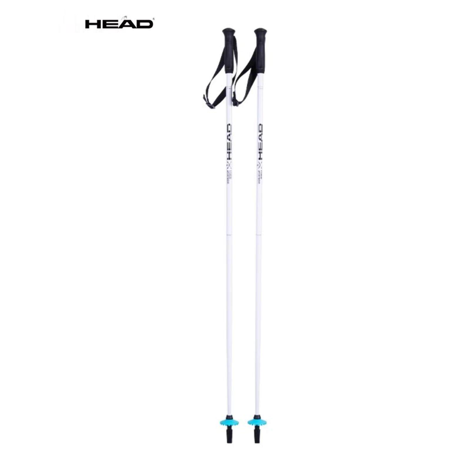 head海德双板滑雪杖轻质铝镁合金雪杆成人儿童100-130