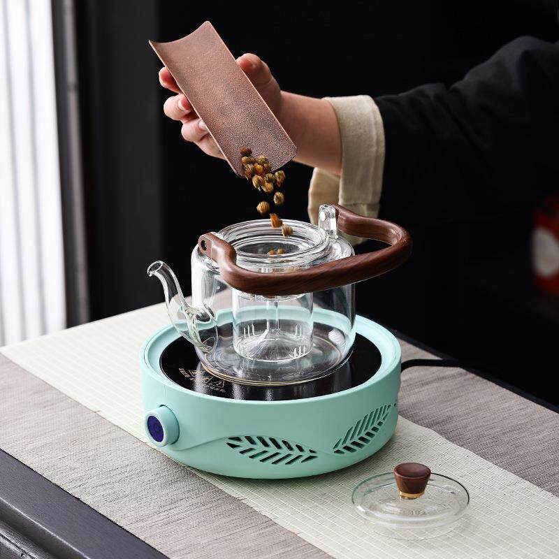 煮茶壶电陶炉花茶养生壶玻璃家用多功能全自动白茶烧水炉小型茶炉