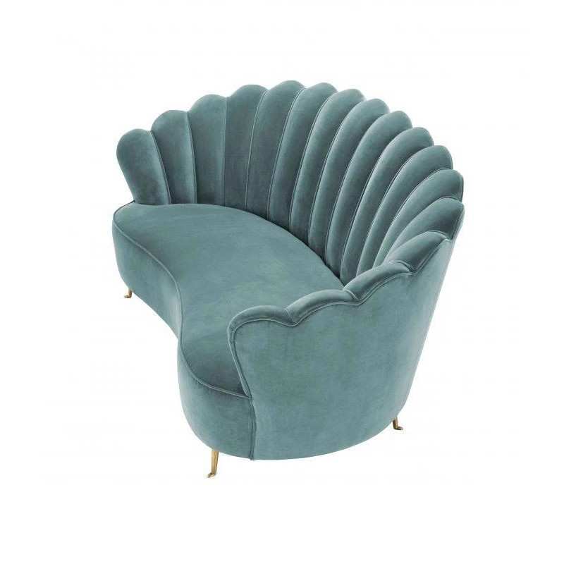 轻奢软装客厅布艺休闲三人沙发北欧经典设计师摄影工作室家具