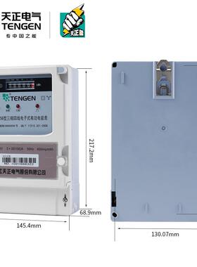 浙江天电气电正子式电能DTS625/DSS25表1516型三相四线单相