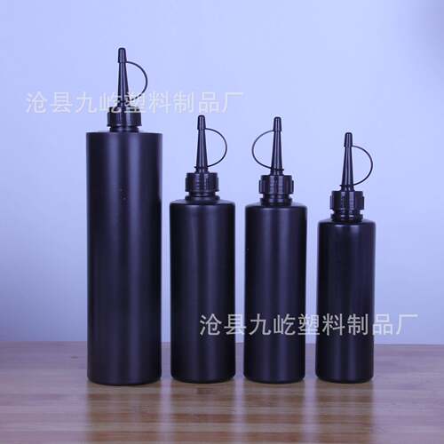美甲uv胶SIK无影胶塑HD料E黑色塑 避P光料尖嘴盖挤压塑料