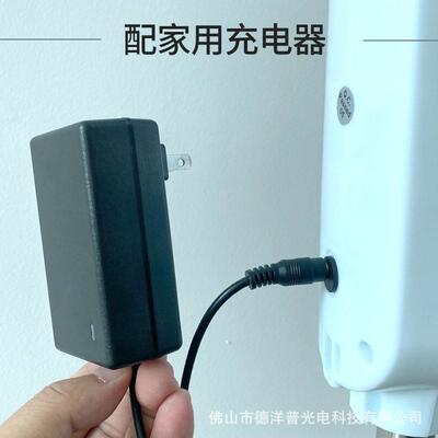 太阳能落地扇16寸支持手513机充电solar风扇 fan带L风ED灯光DCAC