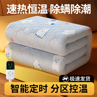 电热毯双人双控调温家用1.8x2.0米电褥子智能官方旗舰店2025新款