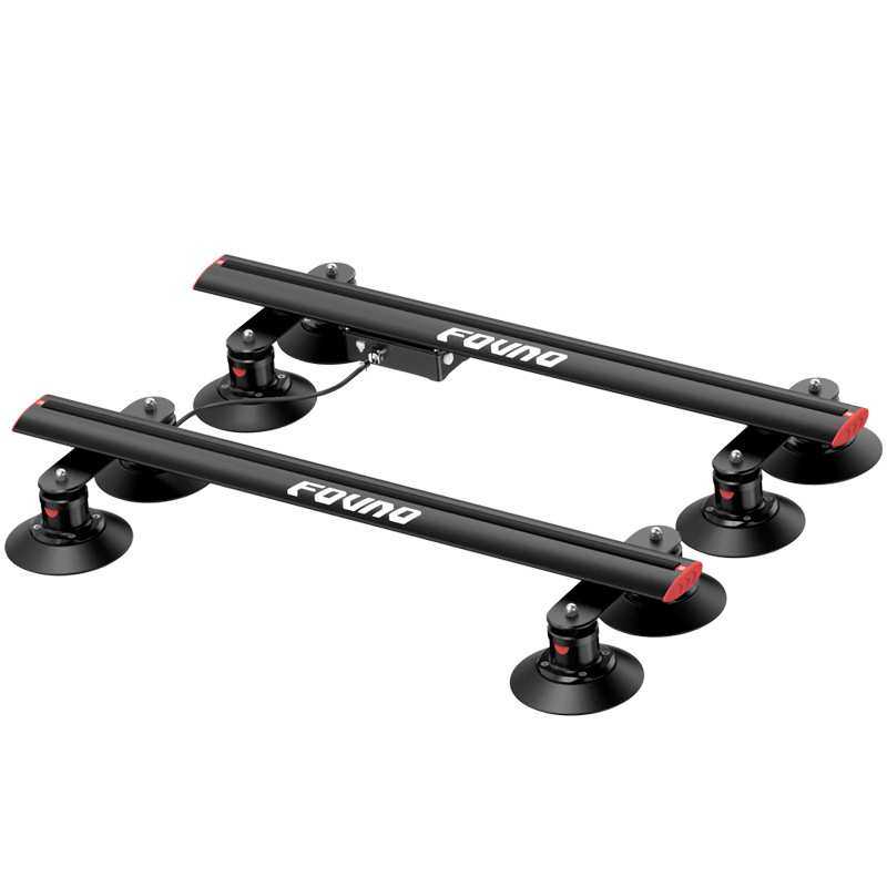 FOVNO电动智能横杆版吸盘式车顶架汽车行李架山地公路车自行车架