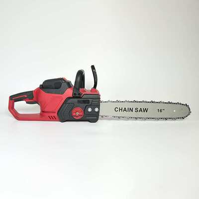 跨境大功率手提式16寸无刷电链锯外贸多功能园林木工锂电伐木锯