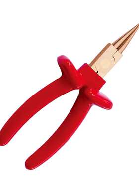 WEDO维度防爆绝缘浸塑圆嘴钳VDE无火花 绝缘工具 INB6206A