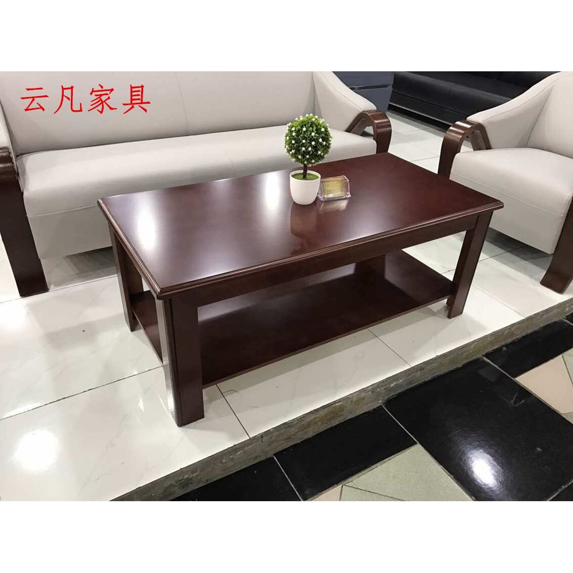 茶几 茶桌 简约现代小户型客厅折叠茶几桌创意休闲桌 茶色120长