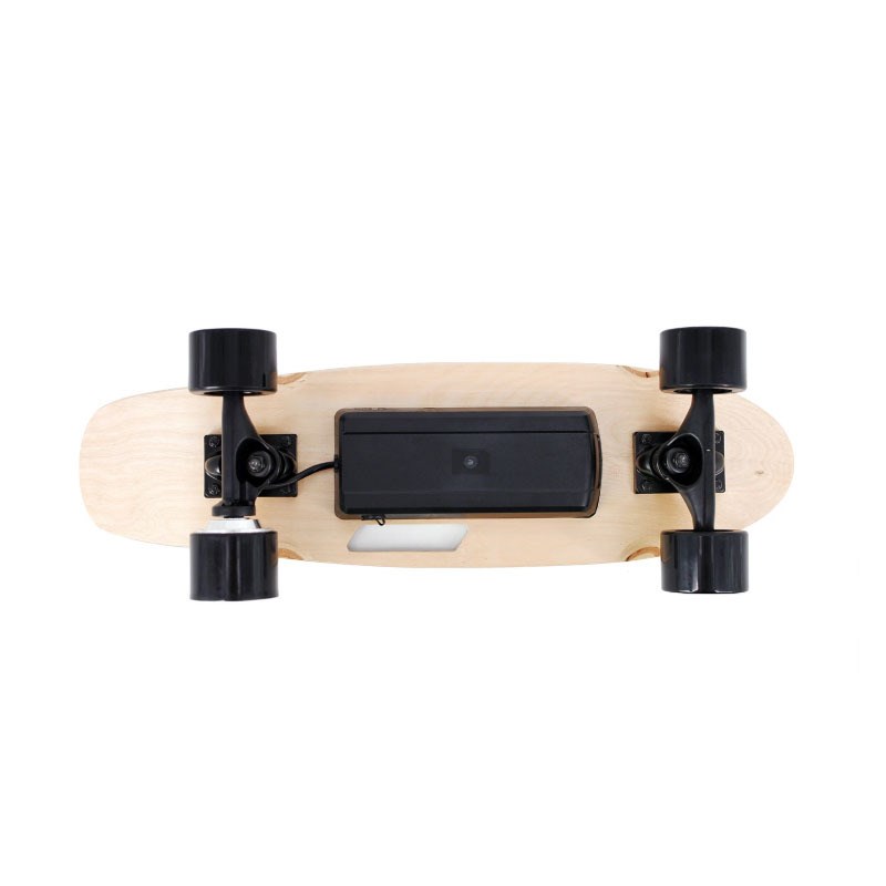 成人电动四轮滑板车轻便公路枫木小鱼板型单翘板智能儿童专业滑板