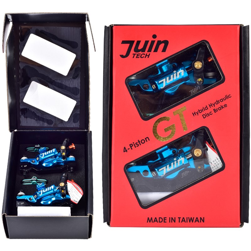 台湾JUIN TECH GTP公路平装线拉四活塞油压碟刹油碟公路碟刹