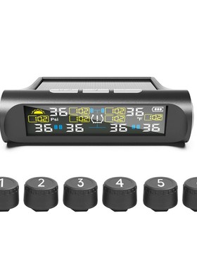 TY01-6汽车胎压监测太阳能胎压监测轮胎气压检测TPMS