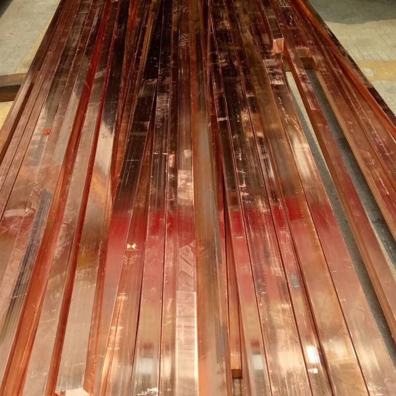 厂家T2紫铜排 C1020无氧铜排接地母铜排 镀锡铜排折弯打孔