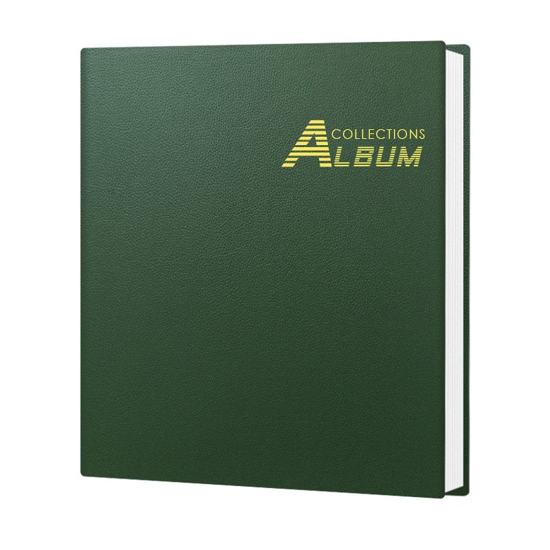 大尺寸自粘式覆膜相册收纳8开A3美术画作品公司合照片宣传资料册