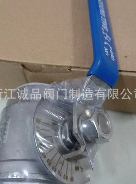 球阀Q11F-16P 带刻度球阀 螺纹球阀 两片式 不锈钢 304 316