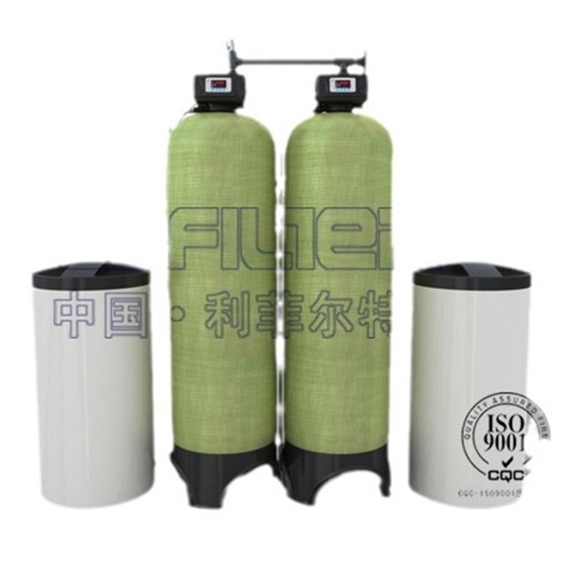 热交换系统软水机 2吨一用一备工业去离子软化水设备