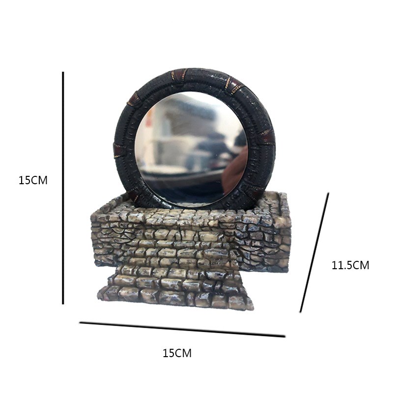 跨境新品Stargate星际之门电视剧电影纪念收藏品树脂工艺摆件发光