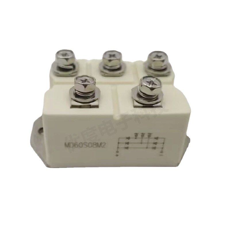 【CHYOUDU】三相整流桥模块 MD60S08M2 MD60A800V MD60S08M7