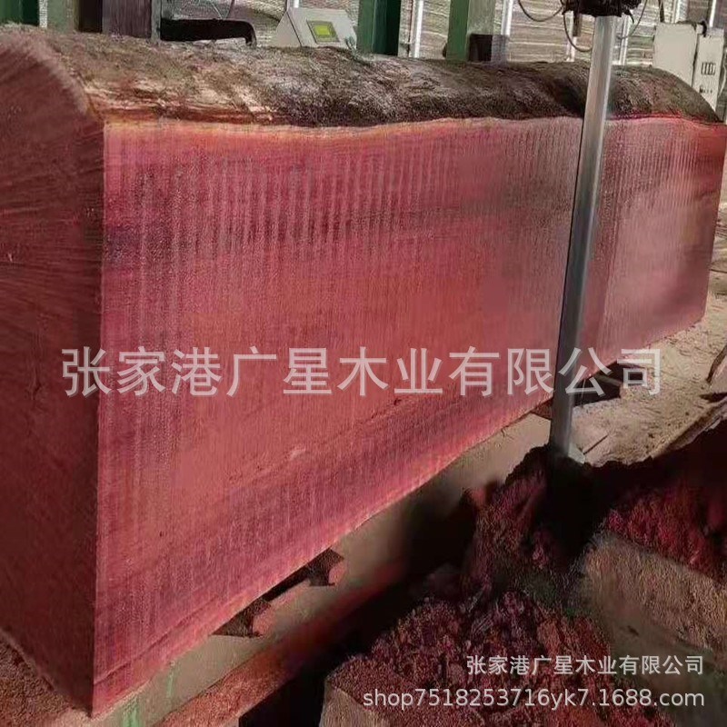 销售巴劳木南美柚木印尼菠萝格南美菠萝格山樟木柳桉木车圆木