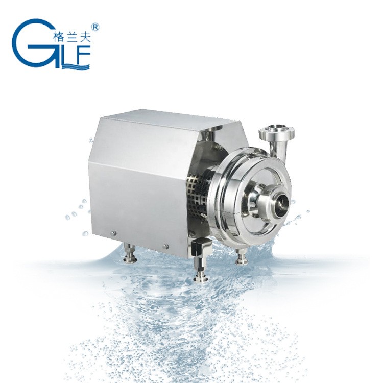 0416L不锈钢卫生级自吸泵饮料酒水乳制品医药输送增压离心泵