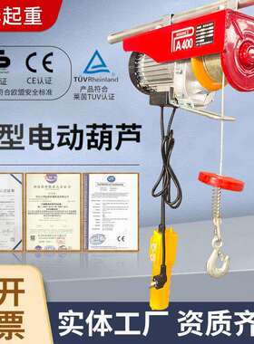 PA200微型电动葫芦 PA300室外升降提升机 12米微型电动葫葫芦