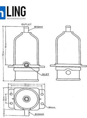 柴油发电机组低温预热器水套加热器EHA1010 EHA1015 EHB1020