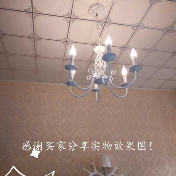 欧式蜡烛灯 铁艺吸吊灯简约小灯餐厅卧室灯 吧台照明灯具厂家
