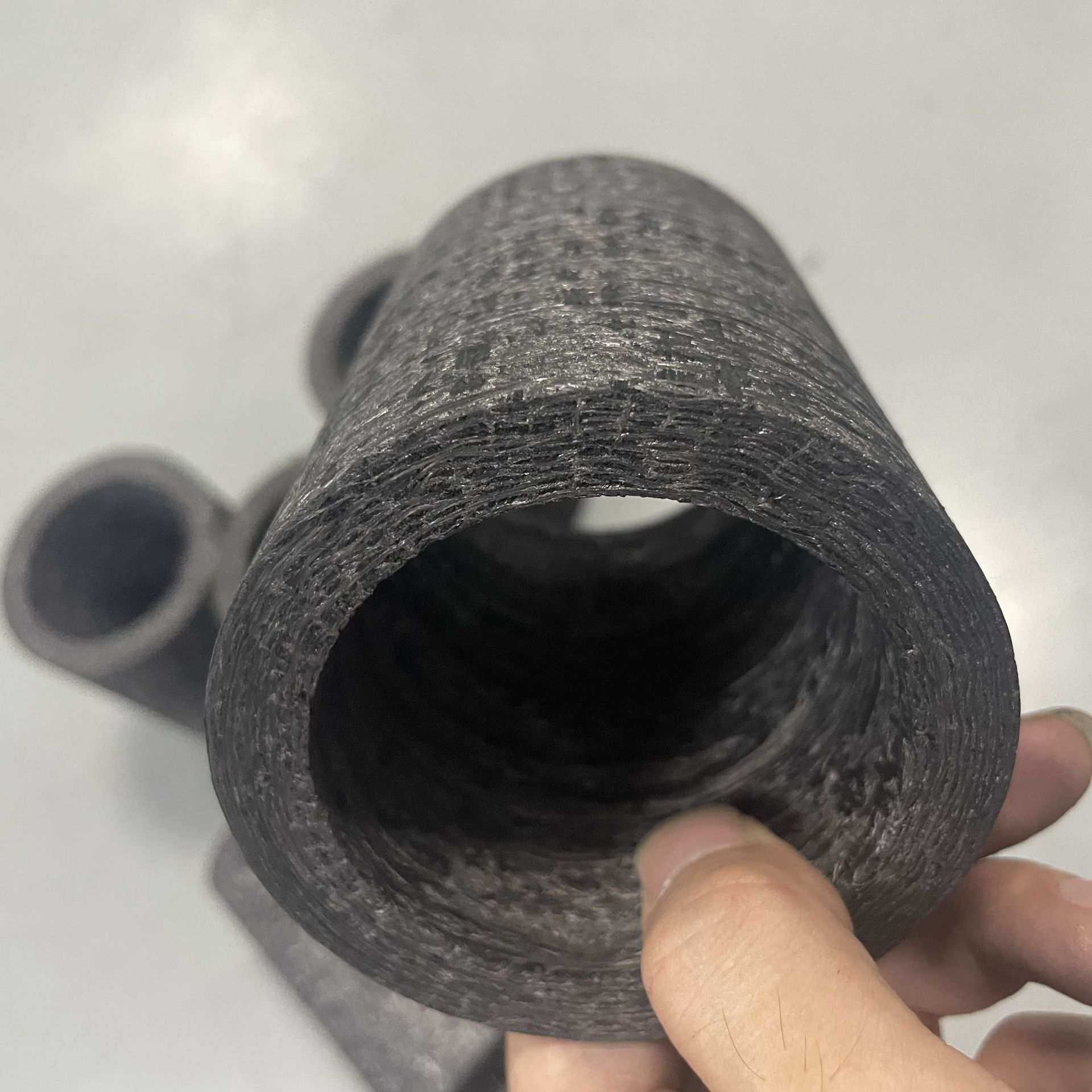 【碳碳小筒】高强度耐2800℃碳纤维长丝2.5D针刺碳碳复合材料圆筒