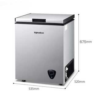 冻货无霜冷柜一级节能小冰柜家用全冷冻小型迷你省电保鲜冷藏冷冻