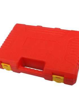 Booher宝合工具 高强度中空塑盒工具箱 红色安全箱五金收纳箱