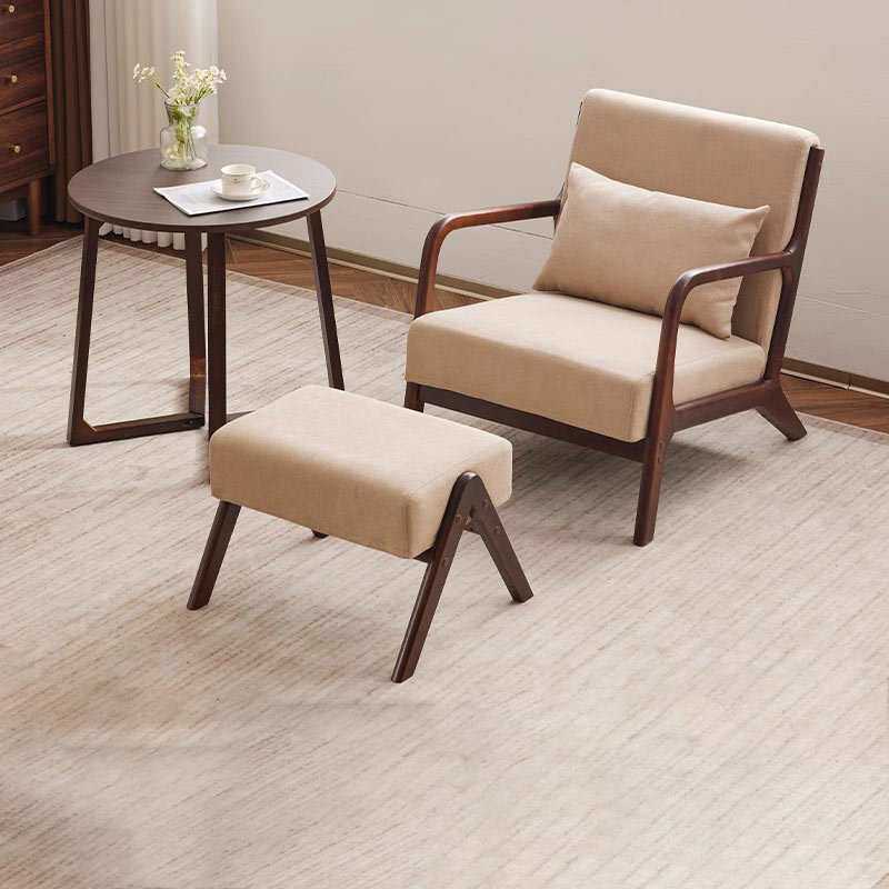 户外桌椅家用小户型懒人单人实木沙发椅露台阳台茶桌椅三件套组合