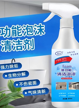 【拍1发3】多功能清洁多效合一泡沫厨房浴室玻璃水垢去污去油JC