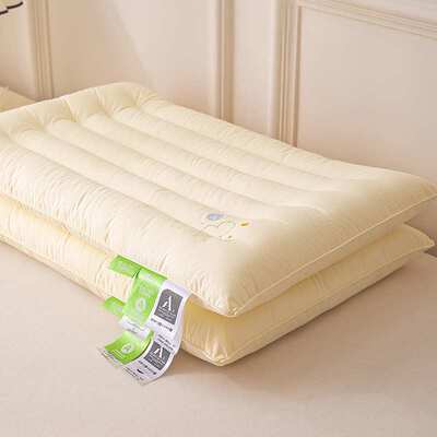 学生宿舍单人枕头低矮枕芯护颈椎助睡眠家用一对儿童3岁以上冰丝