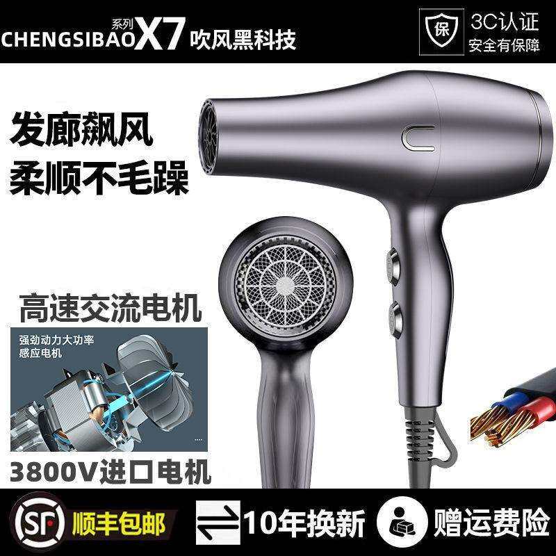 电吹风机发廊家用理发店专业用大功率吹头发超静音风筒负离子护发